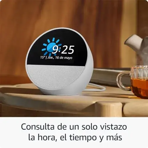 Amazon Echo Spot Assistente Virtual com Alexa Preto