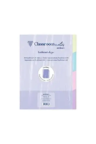 Ambar Separadores 1 un. Amarelo, azul, rosa e alfazema