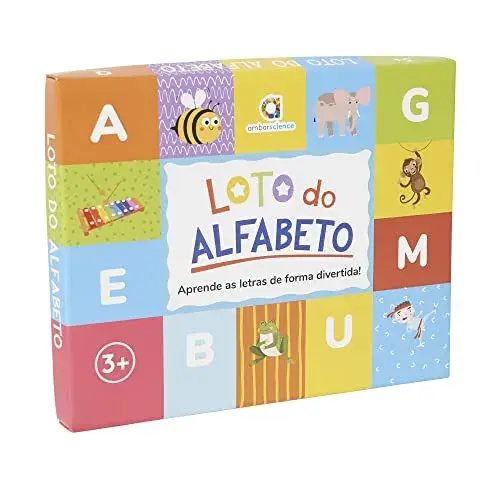 Ambar Ambar Loto Do Alfabeto Brinquedo Educativo Crianças Jogos