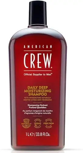 American Crew Daily Deep Moisturizing Shampoo Hidratação Masculina 1000ml