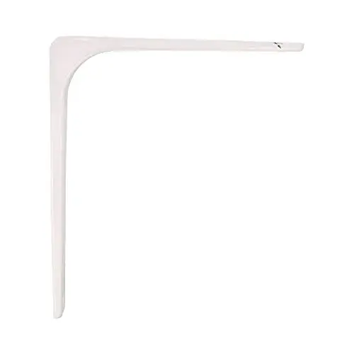Amig Ângulo de Parede 250×200 mm Aço Branco Supporte para Prateleiras