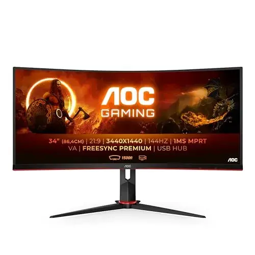 AOC CU34G2X 34″ WQHD Curvo
