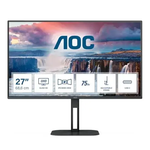 AOC Q27V5C IPS 27″ QHD Monitor