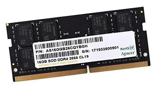 Apacer Memória RAM 16GB DDR4 2666MHz CL19