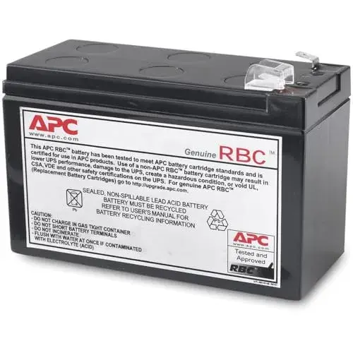APC APCRBC110 84 VAh Bateria Sealed Lead-Acid Preto