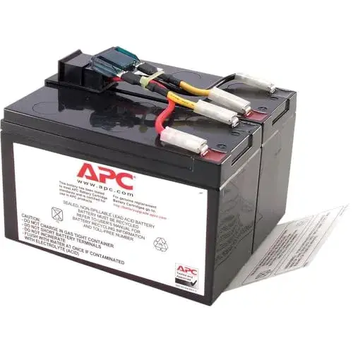 APC RBC48 Capacidade 7Ah Selada Preto