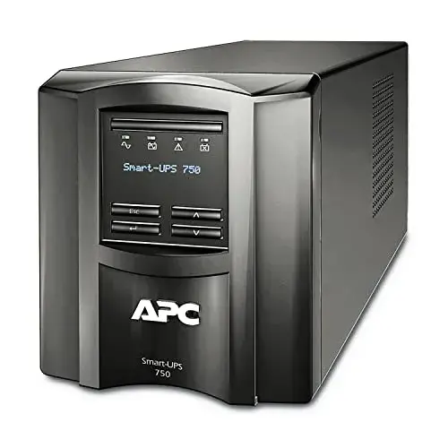 APC SMT750IC 750VA 500W UPS Torre Potência Rápida