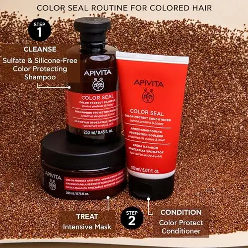 Apivita Color Seal Shampoo Protetor de Cor 250ml