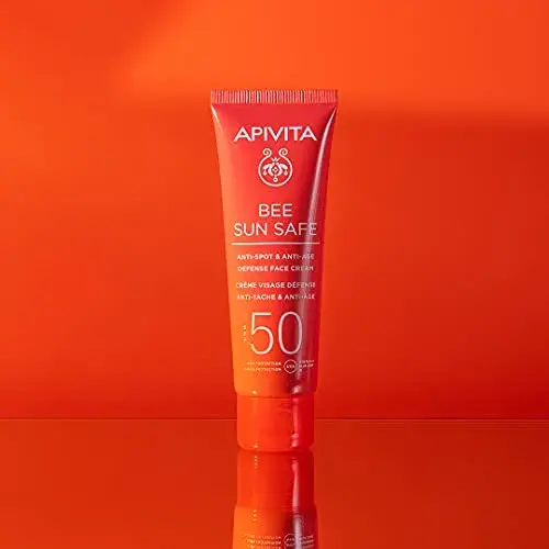 Apivita Protetor Solar SPF50 Creme Anti-idade e Anti-manchas