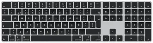 Apple Magic Keyboard Touch ID Numérico Bluetooth Preto
