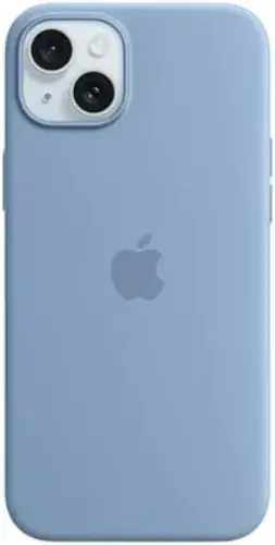 Apple iPhone 15 Plus Silicone MagSafe Winter Blue