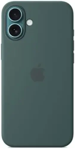 Apple iPhone 16 Plus Silicone MagSafe Lake Green