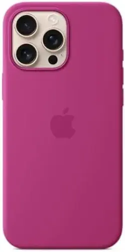Apple iPhone 16 Pro Max Fuchsia Silicone MagSafe