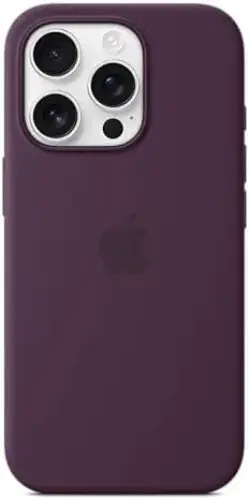 Apple iPhone 16 Pro Silicone MagSafe Plum