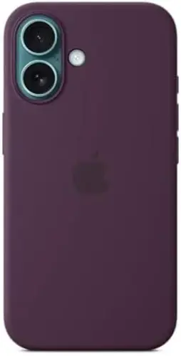 Apple iPhone 16 Silicone Plum