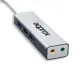 Approx APPUSB51HUB Placa de Som USB 5.1 com HUB USB 3.0