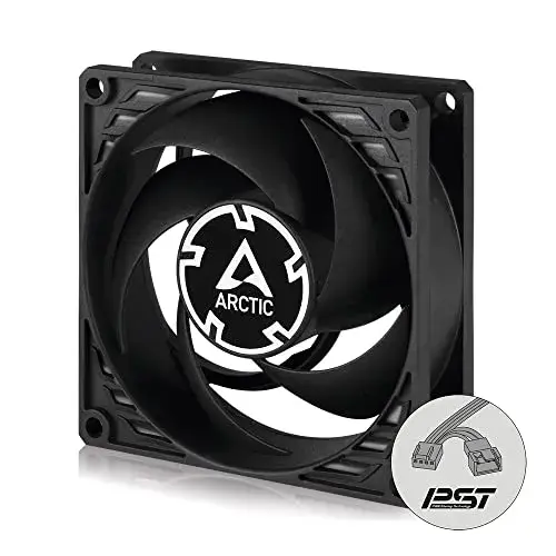 Arctic Cooling ventoinha para PC 8cm preta P8 PWM PST