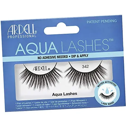 Ardell Aqua Lash Pestanas Falsas Preto Alongadas Arredondadas