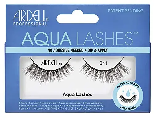 Ardell Aqua Lash Pestanas Falsas Preto Volume Leve