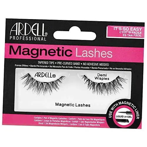 Ardell Lashes Magnetic Demi Wispies Preto Linhas Magnéticas