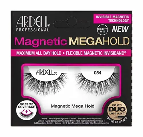 Ardell Magnetic Megahold Pestanas Postiças Preto Naturais Tamanho Padrão
