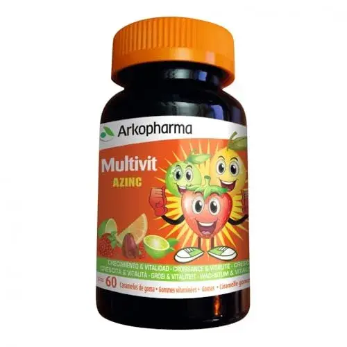 Arkopharma Multivitaminico 60 Caramelos Fruits Disponível