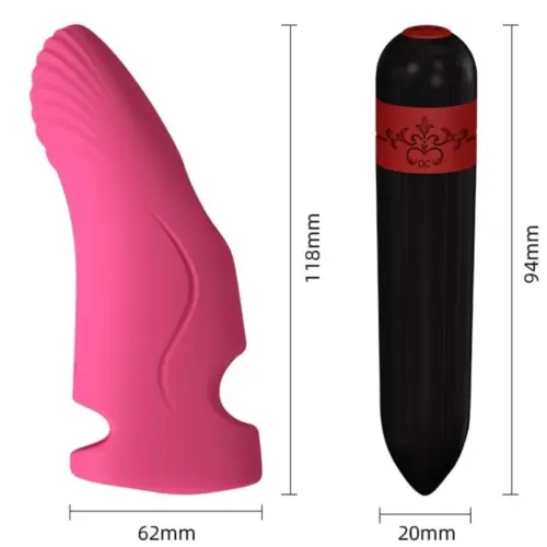 Armony Aurora Vibrador Dedo Fuscia