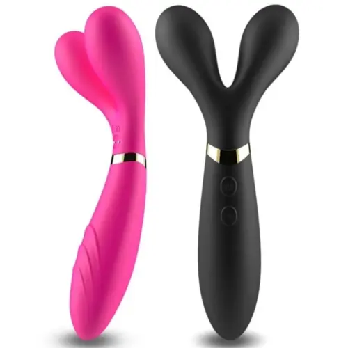 Armony Y-wand e Vibrador Cabeça Dupla Preto