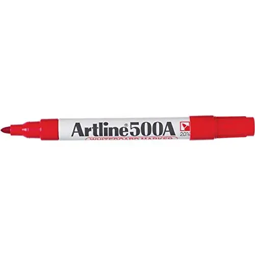 Artline Marcador Vermelho Quadro 2 mm Recarregável