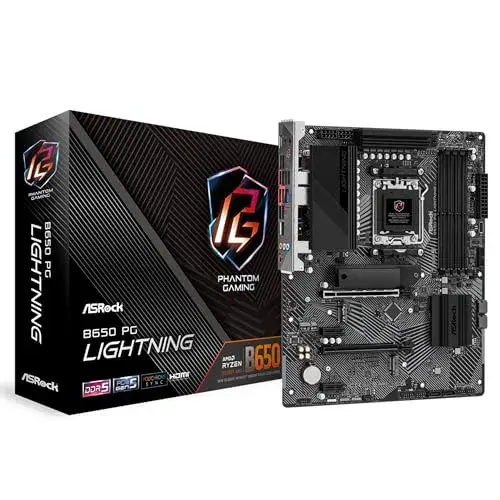 AsRock B650 PG Lightning AM5 DDR5 casamento de alta performance
