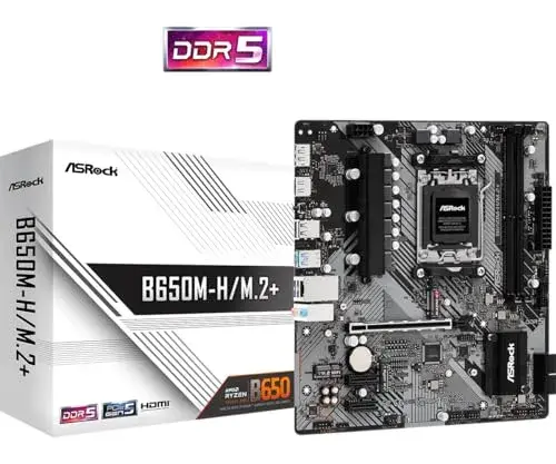 AsRock B650M-H AMD B650 Micro-ATX