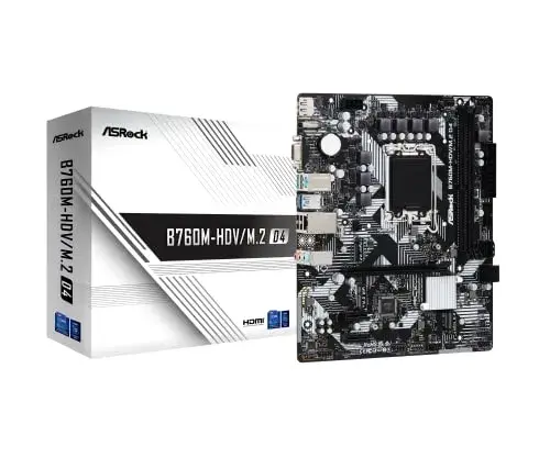 AsRock Motherboard B760M-HDV DDR4 Micro-ATX