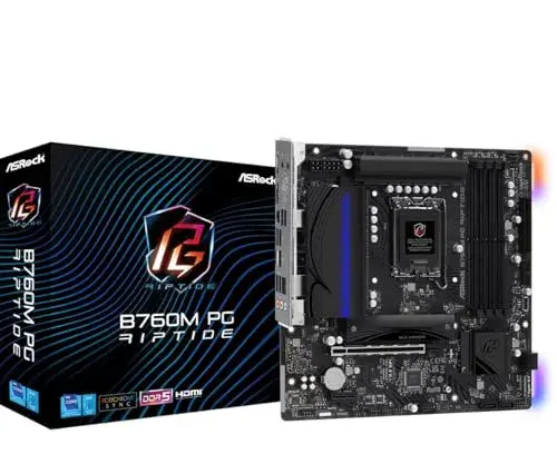 AsRock Motherboard B760M PG Riptide Intel B760 244mm