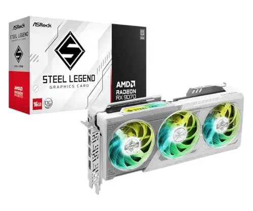 AsRock RX9070 Steel Legend OC 16GB GDDR6