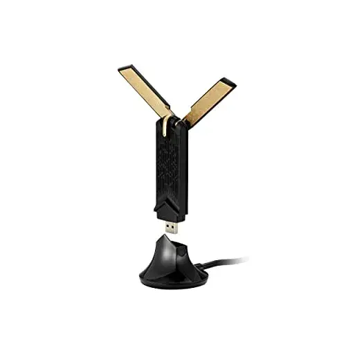 Asus 90IG06H0-MO0R00 Adaptador USB WLAN 1800 Mbps Wi-Fi 6 Preto