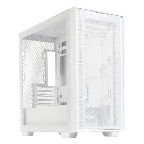 Asus A21 Caixa de PC Micro-ATX Branca Refrigeração Eficaz