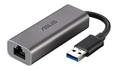 Asus Adaptador USB-C a Ethernet 2.5G {Prata}