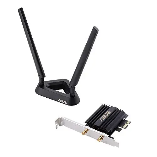 Asus AX3000 PCI Express Wi-Fi 6 3000 Mbps Preto