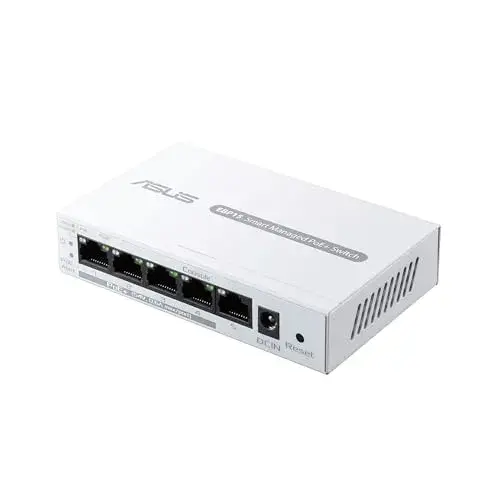 Asus ExpertWiFi EBP15 Switch Gerido Gigabit Ethernet 5 Portas Branco