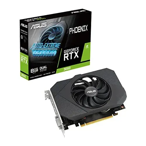 Asus GeForce RTX 3050 8GB 1777 MHz VRAM 2560 cores