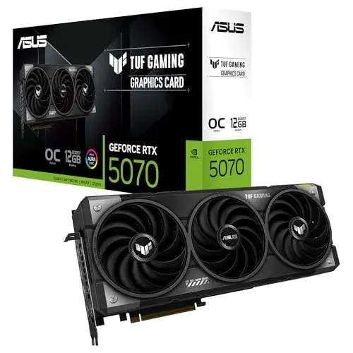 Asus GeForce RTX 5070 TUF Gaming OC 12GB GDDR7 2640 MHz
