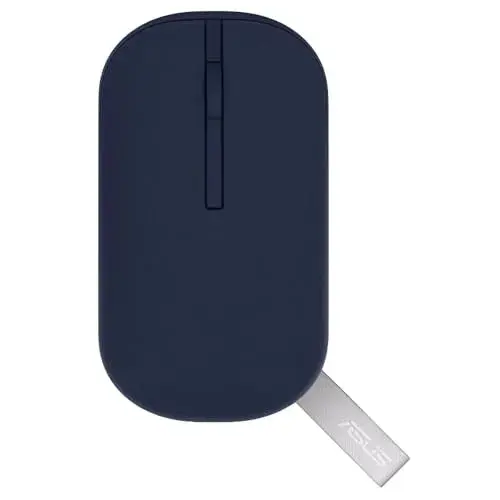 Asus Marshmallow MD100 Mouse 1600 DPI Bluetooth Azul