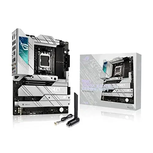 Asus Motherboard ROG STRIX X670E-A GAMING WIFI AM5 Preto Condutor inteligente Wi-Fi 6E