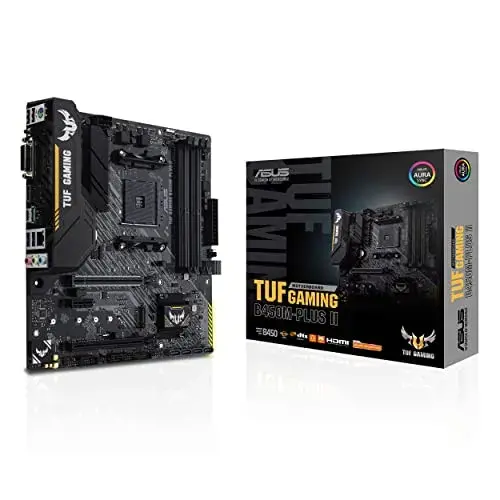 Asus Motherboard TUF B450M-Plus II DDR4 Micro ATX