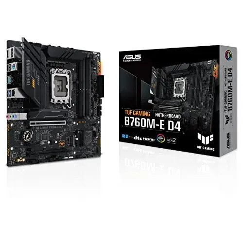 Asus Motherboard TUF GAMING B760M-E D4 1700