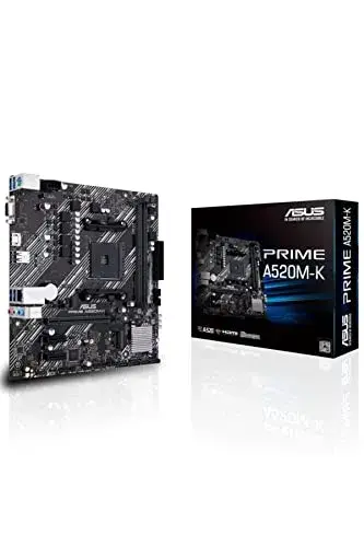 Asus Prime A520M-K AMD A520 micro ATX Branco