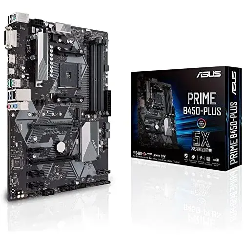 Asus Prime B450-Plus AMD B450 ATX 30,5cm x 23,4cm
