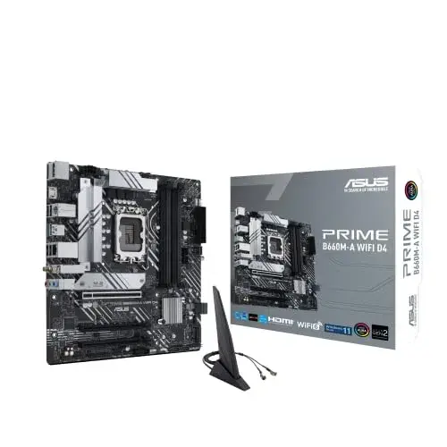 Asus PRIME B660M-A WiFi D4 Motherboard Intel B660 60mm