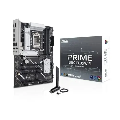 Asus PRIME B860-PLUS WIFI Intel B860 ATX Preto