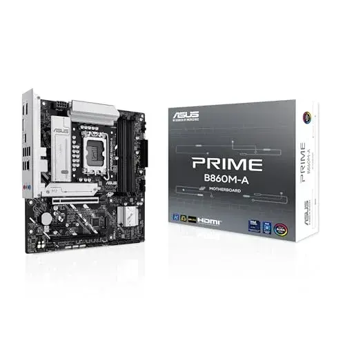 Asus Prime B860M-A-CSM Intel B860 Motherboard Preto Recomendada para IA